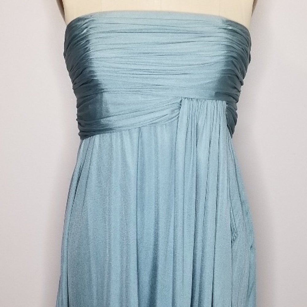 Silk Rouching Cocktail Dress